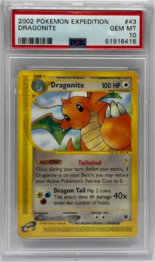 Dragonite (EX 43) PSA10